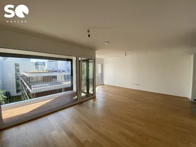 # SQ - FAMILIENWOHNUNG 3 ZIMMER + LOGGIA IM DIPLOMATENVIERTEL 1040 WIEN - 3 ROOMS: APARTMENT WITH BALCONY - – Bild 3