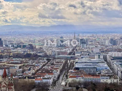 Zwischen Stephansdom und Kahlenberg: 47. Etage - DC2 Tower