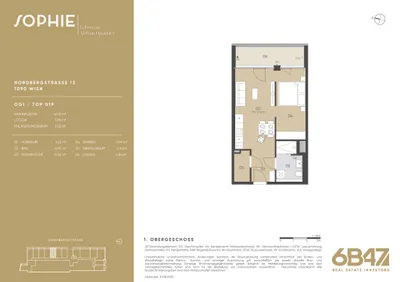 2-Zimmer-Wohnung kaufen in Wien – 40,13 m², € 345.000 – Bild 13 von 13