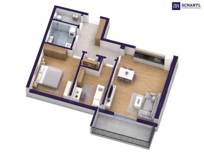 3-Zimmer-Wohnung mieten in Graz – 74 m², € 1.200 – Bild 25 von 25