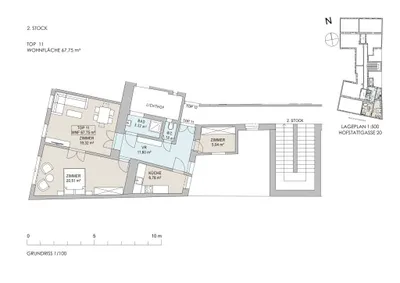 3-Zimmer-Wohnung kaufen in Wien – 67,33 m², € 529.000 – Bild 12 von 12