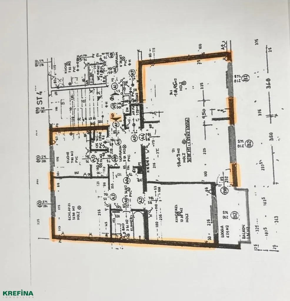 Eyslergasse/Dr.-Schober-Straße: - Loggiawohnung in beliebter Wohngegend - gute Infrastruktur und Verkehrsanbindung - Ansicht 2