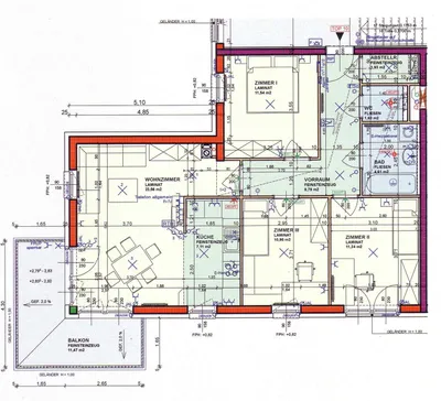 4-Zimmer-Wohnung mieten in Sankt Pölten Land – 82,41 m², € 810 – Bild 9 von 18