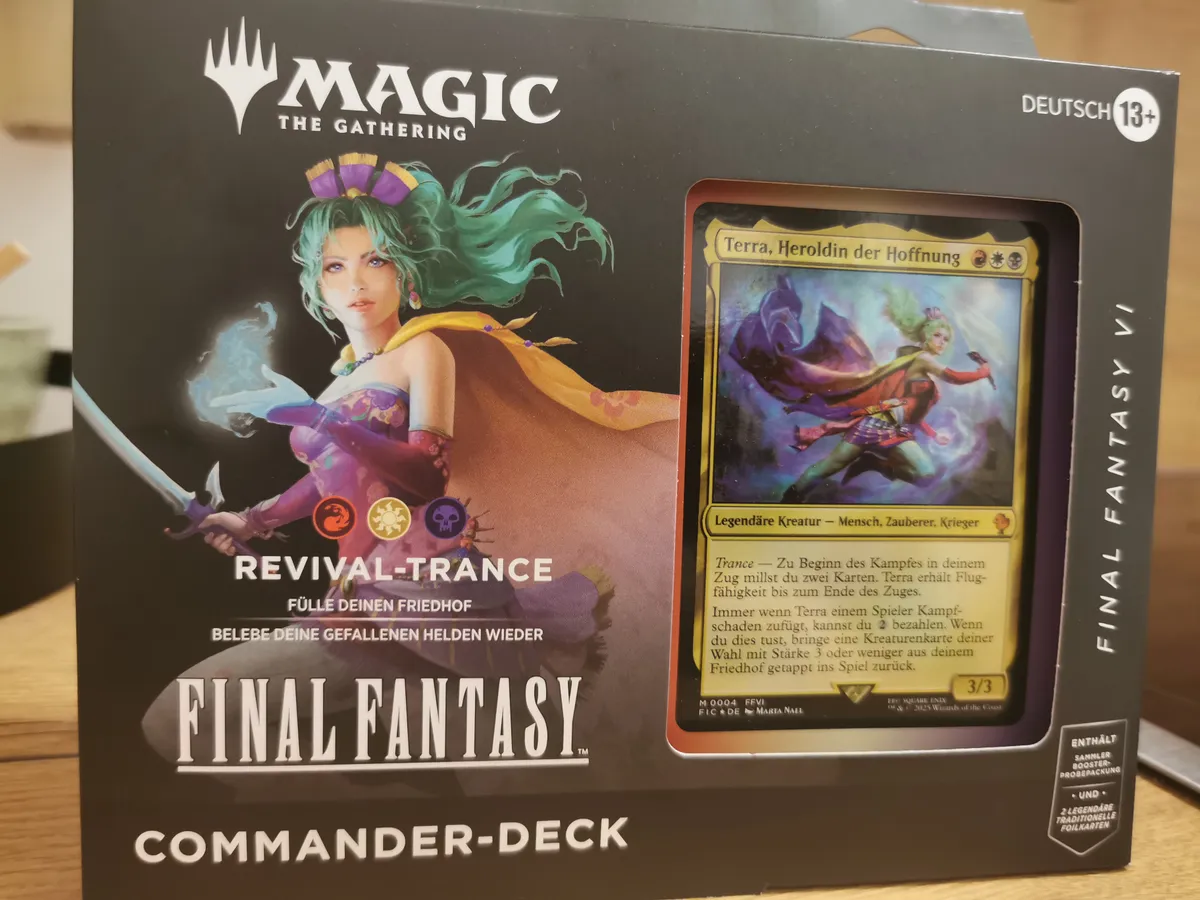 Magic: The Gathering Final Fantasy Commander-Deck - Revival-Trance (Deutsch)