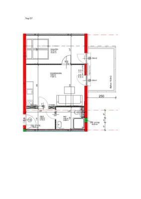 2-Zimmer-Wohnung mieten in Graz – 40,89 m², € 646 – Bild 7 von 7