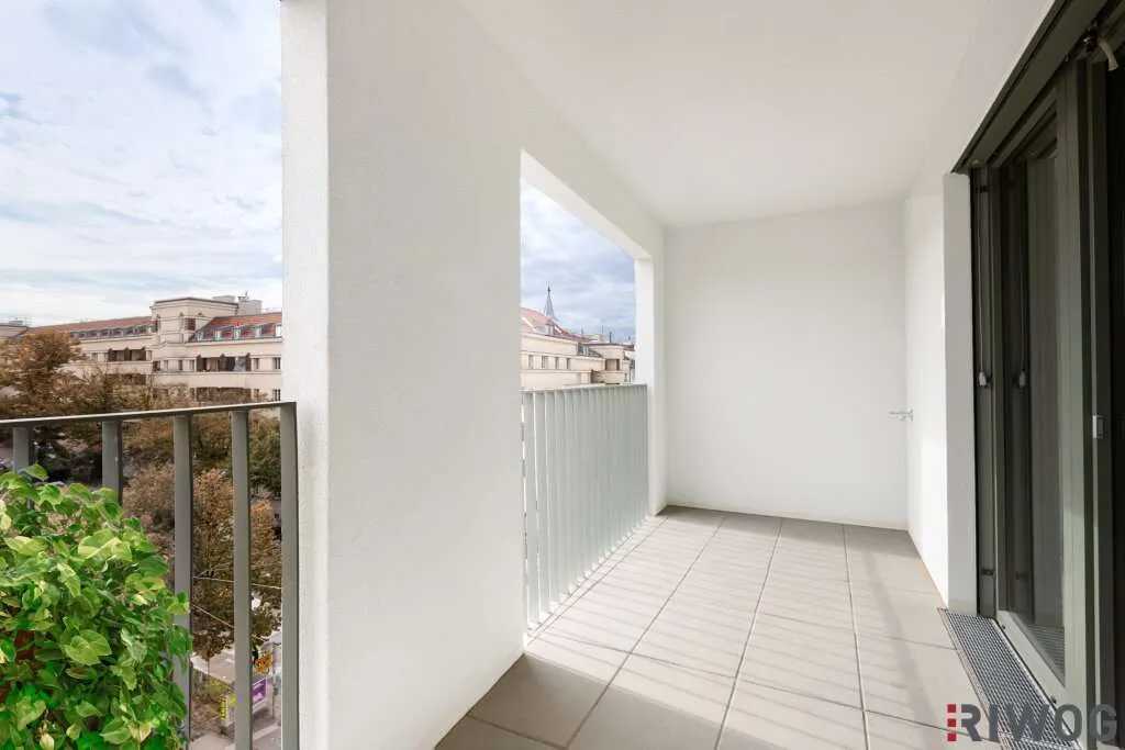 ERSTBEZUG | 3-Zimmer Neubau mit ca. 8 m² Loggia | Fernwärme | TG-Stellplatz optional | Nachhaltiges Wohnbauprojekt - View 2