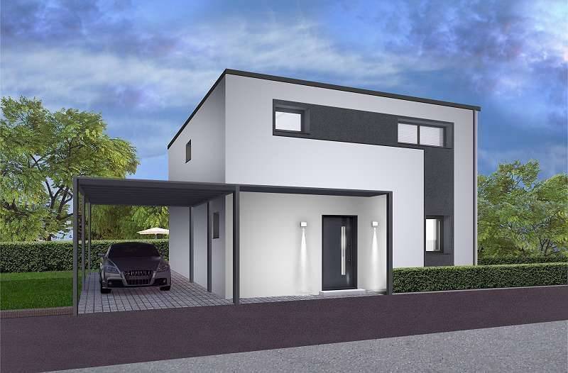 AKTIONSHAUS 123 m² - außen komplett fertig nur € 162.500, -!, Melk