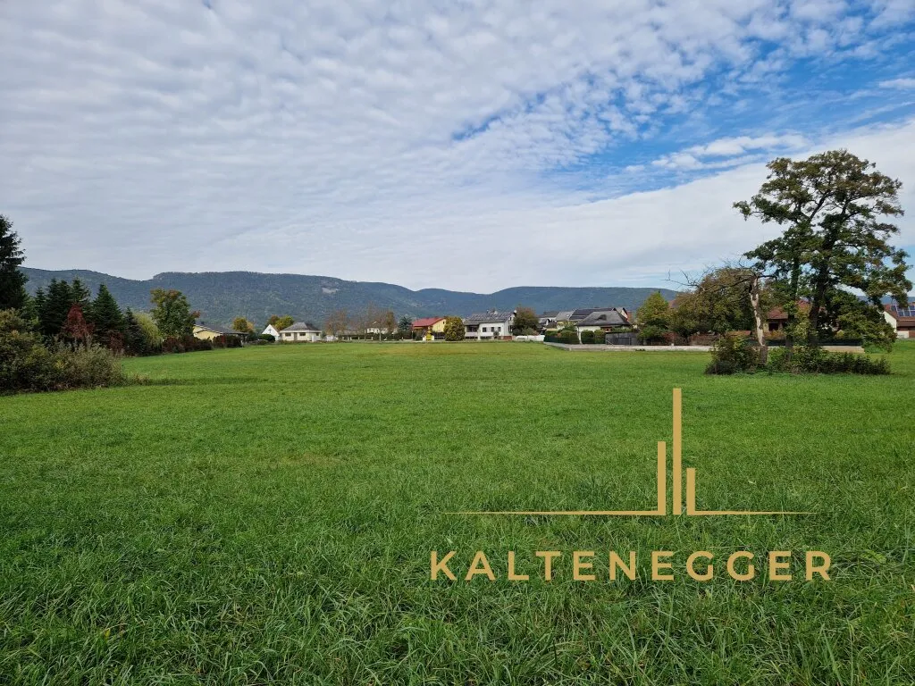 2932 m² großes Grundstück mit wunderbarem Ausblick auf den Schneeberg, nahe zu Wr. Neustadt, Weikersdorf am Steinfelde