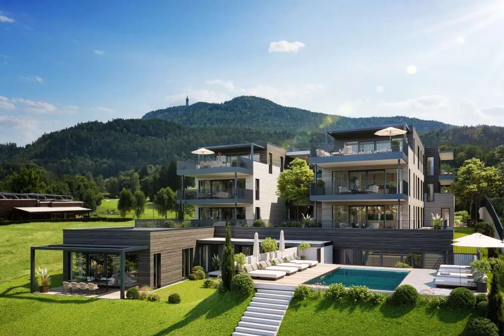 Exklusive See-Residenzen in erster Reihe am Wörthersee - privater Badeplatz & Bootsanlegeplätze – pohled 2