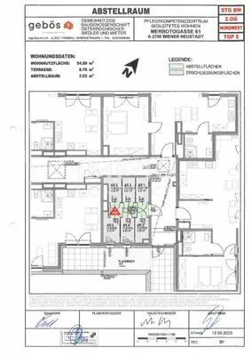 2-Zimmer-Wohnung mieten in Wiener Neustadt – 54,99 m², € 1.064 – Bild 17 von 21