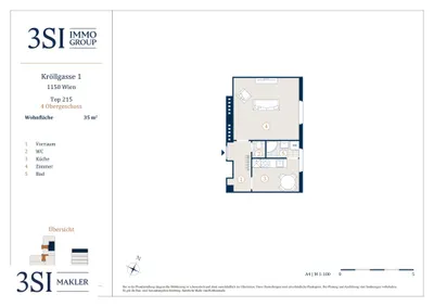 1-Zimmer-Wohnung kaufen in Wien – 35 m², € 162.000 – Bild 14 von 14