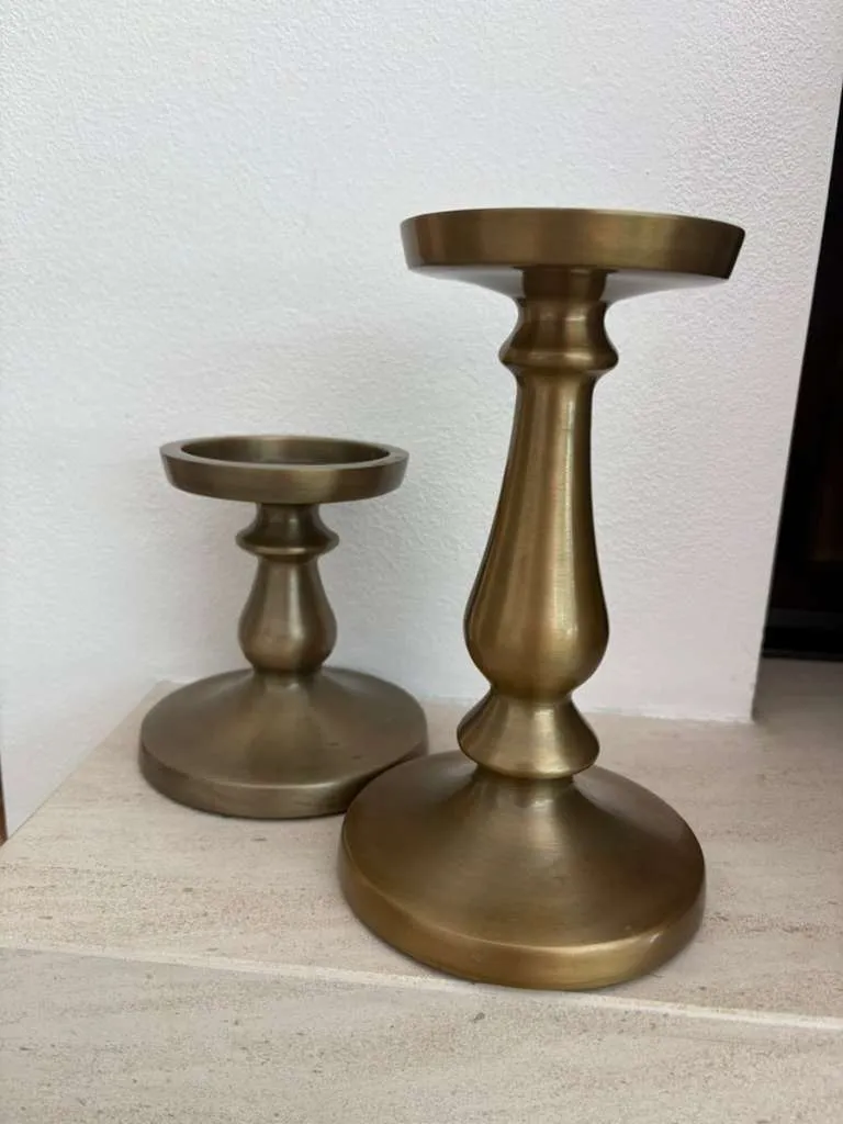 Ikea kerzenständer, gold, brassed gold, kerzenständer, € 5,- (4020 Linz)