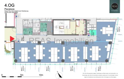 8-Zimmer-Gewerbeimmobilie mieten in Wien – 200 m², € 16 – Bild 17 von 43