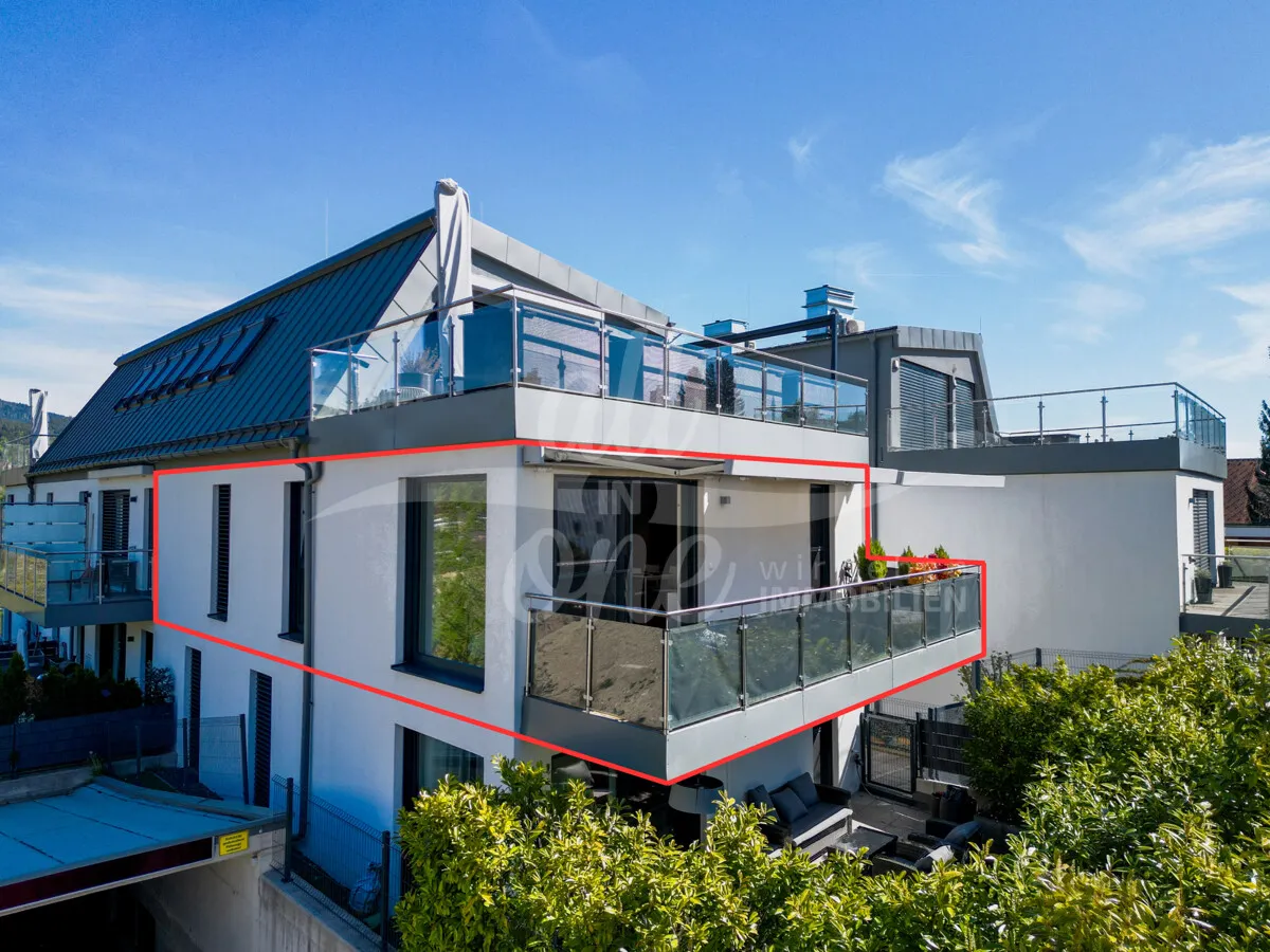 Zentrumsnahe hochwertige 3-Zimmerwohnung mit großem Südbalkon in Velden am Wörthersee - Ansicht 3