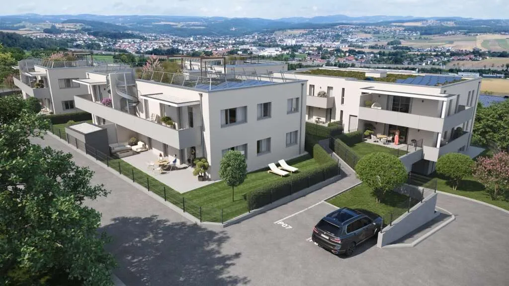 Ganz oben zuhause: 4-Zimmer-Penthouse mit eigenem Dachgarten - D04 - Ansicht 2