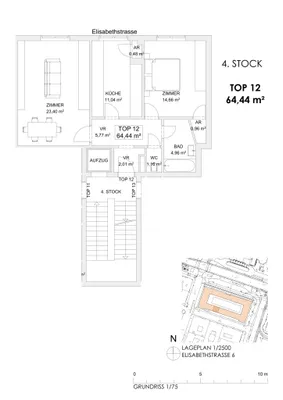 2-Zimmer-Wohnung kaufen in Wien – 64,44 m², € 699.990 – Bild 21 von 22