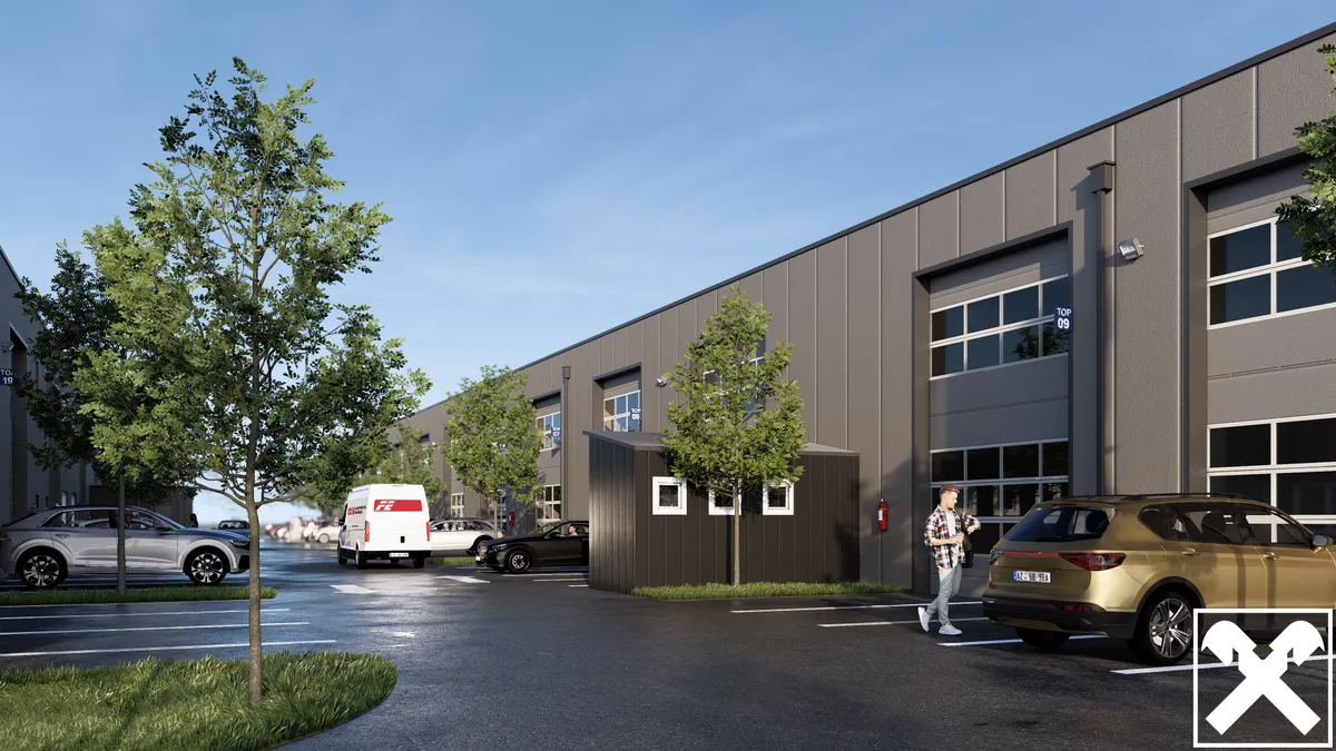 Flexibler Businesspark in Perg - Top 3a - Gewerbeeinheit zum Mieten - Ansicht 3