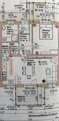 1-Zimmer-Wohnung mieten in Weiz – 57 m², € 860 – Bild 2 von 7