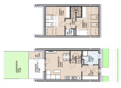 3-Zimmer-Haus mieten in Graz – 79,98 m², € 1.386 – Bild 3 von 11