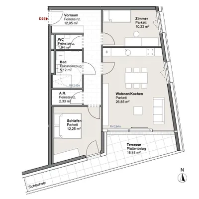 3-Zimmer-Wohnung kaufen in Zell am See – 67,41 m², € 465.129 – Bild 4 von 9