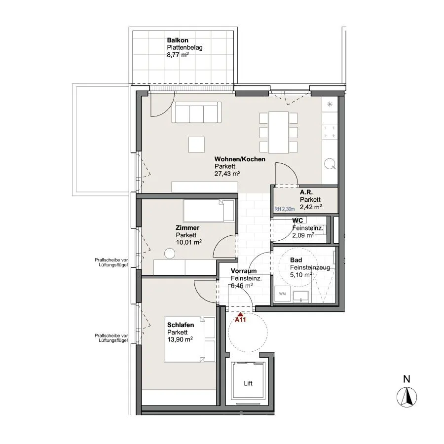 Wohnung – Zell am See - Ansicht 3