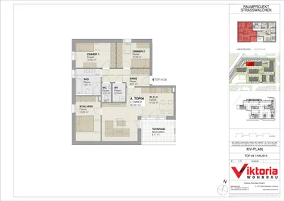 4-Zimmer-Wohnung mieten in Salzburg-Umgebung – 90,45 m², € 1.898 – Bild 3 von 6