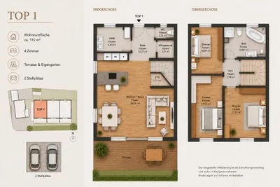 Haus kaufen in Korneuburg – 115,11 m², € 509.000 – Bild 7 von 7