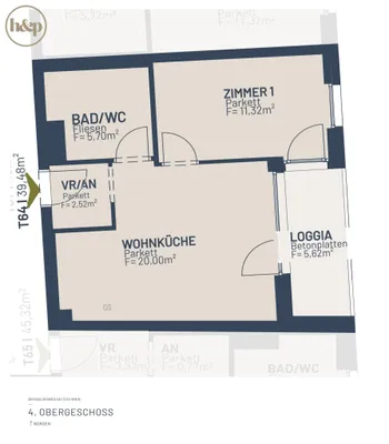 2-Zimmer-Wohnung kaufen in Wien – 39,48 m², € 329.500 – Bild 10 von 15