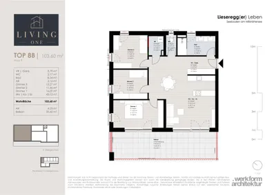 4-Zimmer-Wohnung kaufen in Spittal an der Drau – 102,58 m², € 586.000 – Bild 8 von 10