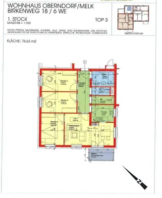 4-Zimmer-Wohnung mieten in Scheibbs – 777 m², € 760 – Bild 11 von 12