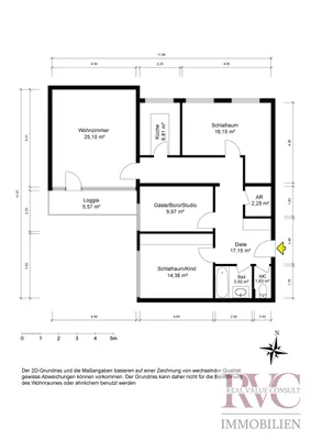4-Zimmer-Wohnung kaufen in Salzburg Stadt – 102 m², € 490.000 – Bild 13 von 15