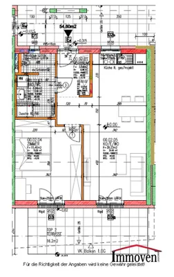 2-Zimmer-Wohnung mieten in Graz – 55 m², € 892 – Bild 16 von 16