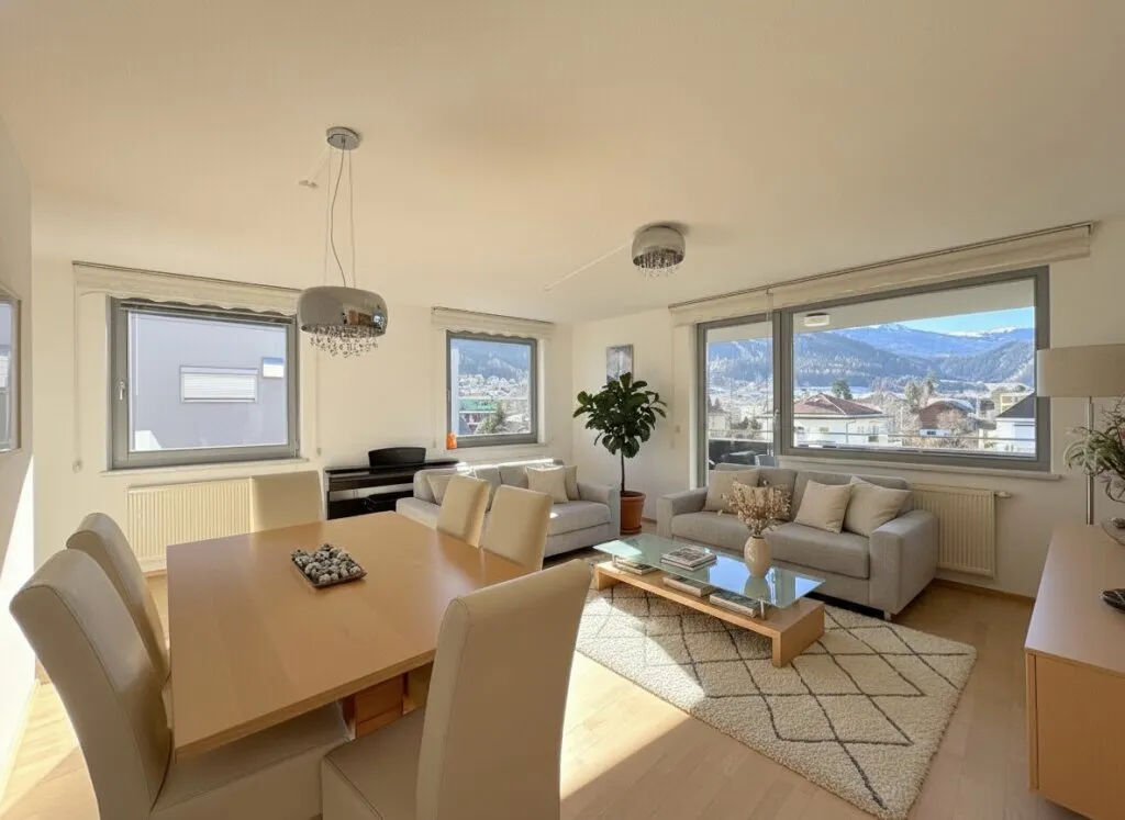 Helle Eckwohnung mit Südwestbalkon & Bergblick - Dr.-Stumpf-Straße, Innsbruck - Ansicht 2