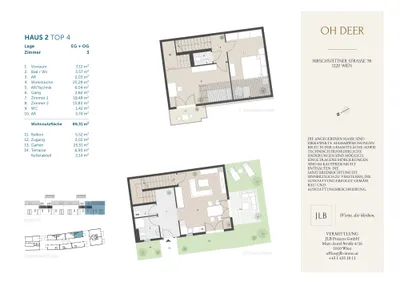 3-Zimmer-Wohnung kaufen in Wien – 86,32 m², € 502.000 – Bild 2 von 15
