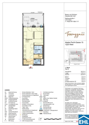 1-Zimmer-Wohnung kaufen in Wien – 38,26 m², € 312.000 – Bild 9 von 9