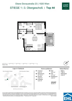 Immobilie kaufen in Wien – 53,09 m², € 494.000 – Bild 34 von 34