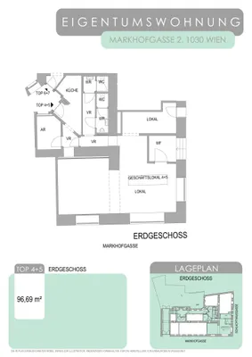 2-Zimmer-Gewerbeimmobilie kaufen in Wien – 64 m², € 230.000 – Bild 17 von 17