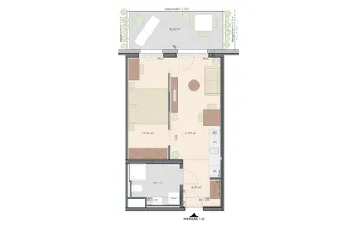 2-Zimmer-Wohnung kaufen in Wien – 38,2 m², € 274.000 – Bild 12 von 12