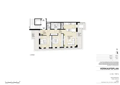 3-Zimmer-Wohnung kaufen in Wien – 79,92 m², € 1.300.000 – Bild 13 von 13