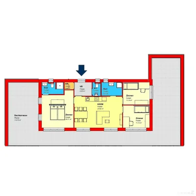 4-Zimmer-Wohnung kaufen in Graz – 87,75 m², € 657.092 – Bild 2 von 6