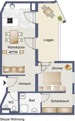 2-Zimmer-Wohnung kaufen in Wien – 52,8 m², € 299.000 – Bild 18 von 19