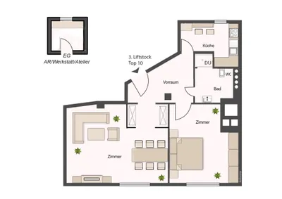 Immobilie kaufen in Wien – 54,35 m², € 698.000 – Bild 32 von 32