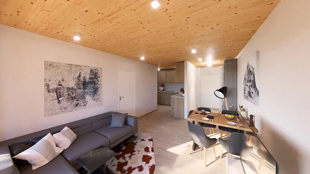 Massivholzbau "Lebensraum Waidach" Piesendorf Haus A Top 11 - Ansicht 3