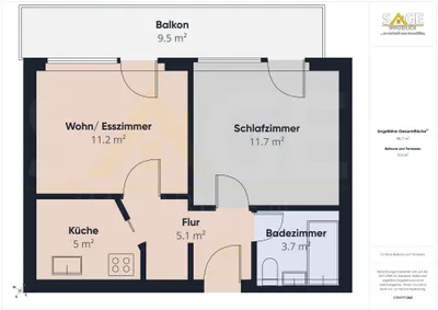 2-Zimmer-Wohnung kaufen in Zell am See – 38,24 m², € 229.000 – Bild 6 von 6