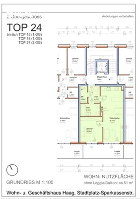2-Zimmer-Wohnung mieten in Amstetten – 51 m², € 795 – Bild 7 von 7