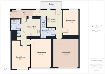 4-Zimmer-Wohnung kaufen in Wien – 108 m², € 375.000 – Bild 21 von 21