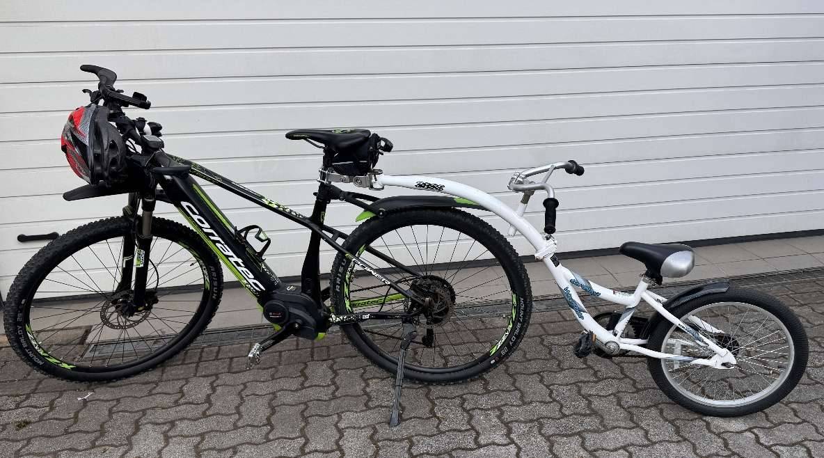 Tandem Fahrrad Fahrradanhnger Weeride CoPilot Kinderrad Kinder Fahrrad zum  Anhngen,  58,- (6176 Vls) - willhaben