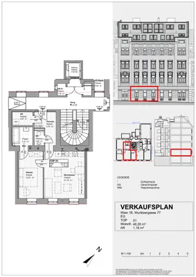 2-Zimmer-Gewerbeimmobilie kaufen in Wien – 48,26 m², € 202.000 – Bild 5 von 8