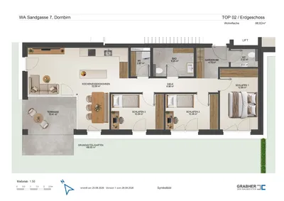 4-Zimmer-Wohnung kaufen in Dornbirn – 88,82 m², € 675.500 – Bild 6 von 6
