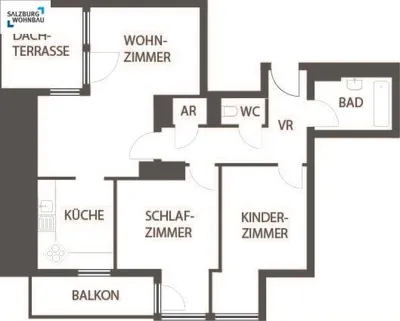 3-Zimmer-Wohnung mieten in Sankt Johann im Pongau – 71 m², € 1.148 – Bild 10 von 11